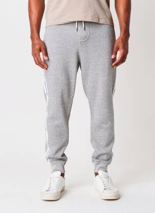 Jogging poches taille normale gris ABERCROMBIE & FITCH homme