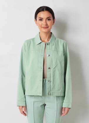 Veste casual poches vert CECIL femme