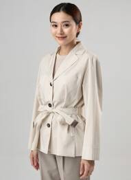 Blazer poches beige MAX MARA femme