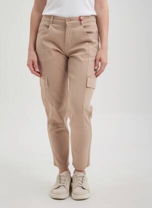 Pantalon slim poches rose STREET ONE femme