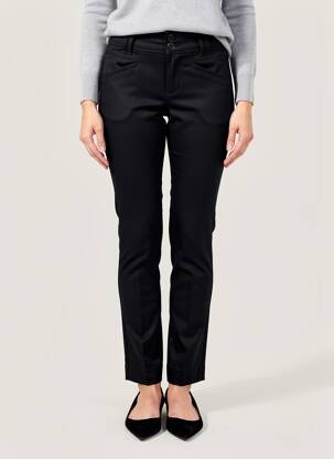 Pantalon slim poches noir STREET ONE femme