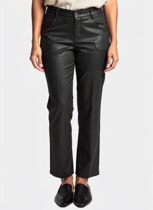 Pantalon droit stretch taille normale noir GARDEUR femme