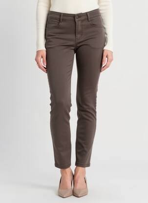 Pantalon slim stretch taille normale gris GARDEUR femme