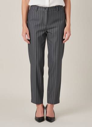 Pantalon droit stretch taille normale bleu GARDEUR femme