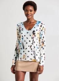 T-shirt manches longues manches longues blanc ANANKE femme