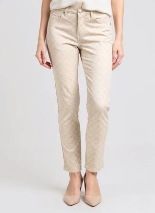 Pantalon slim poches beige EVA KAYAN femme