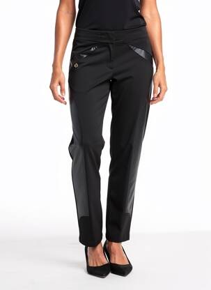 Pantalon slim taille élastique taille normale noir ELISA CAVALETTI femme