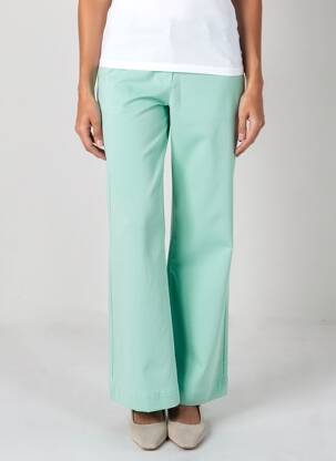 Pantalon flare coupe évasée bleu SURKANA femme