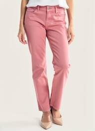 Pantalon slim poches rouge SUD EXPRESS femme