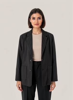 Blazer poches noir EMA BLUE'S femme