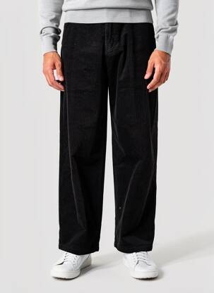Pantalon droit stretch taille normale noir ICHI homme