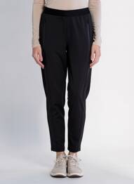 Pantalon 7/8 tissage popeline taille normale noir TUZZI femme