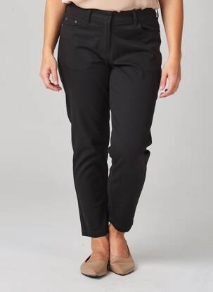 Pantalon 7/8 taille élastique noir CISO femme