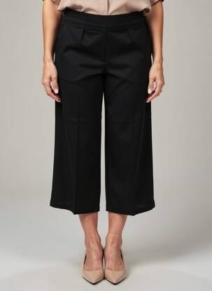 Pantalon 7/8 taille à pinces taille normale noir BETTY BARCLAY femme