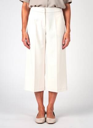 Pantalon 7/8 taille élastique taille normale beige BETTY BARCLAY femme