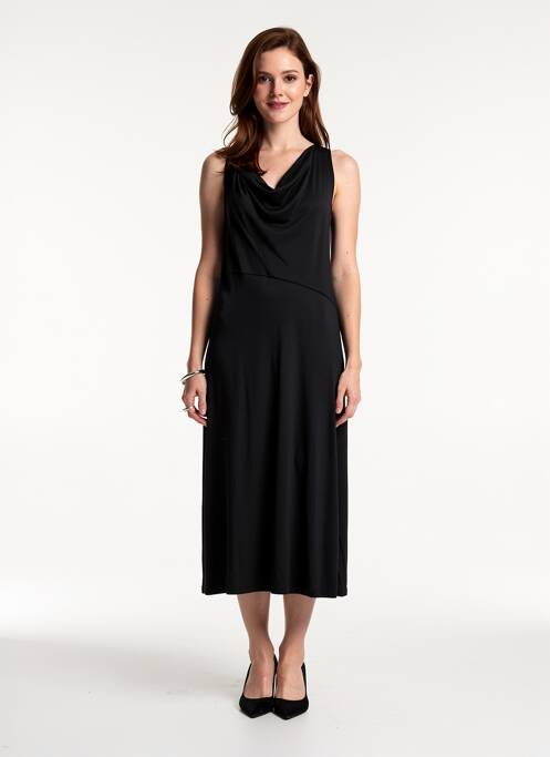Robe longue sans manche sans manche noir NICE THINGS femme