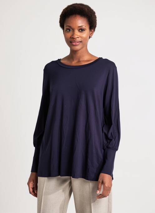 T-shirt coupe droite manches longues violet MAT. femme