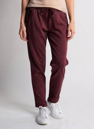 Jogging slim taille normale rouge NAIIF femme