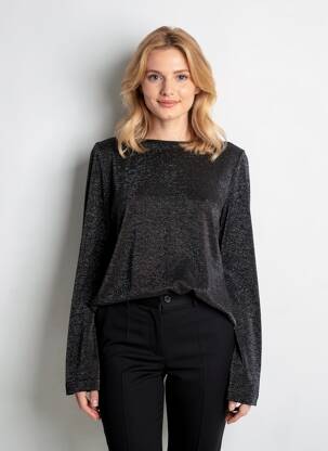T-shirt manches longues manches longues noir CECIL femme