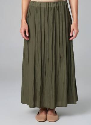 Jupe longue coupe droite vert GERARD DAREL femme
