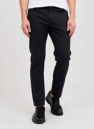 Pantalon slim stretch taille normale noir LCDN femme
