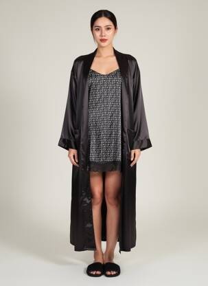 Nuisette/combinette broderie noir LIU JO femme