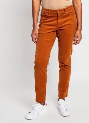 Pantalon slim stretch taille normale orange GANT femme