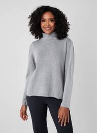 Pull manches longues manches longues gris MAURICE ABOT femme