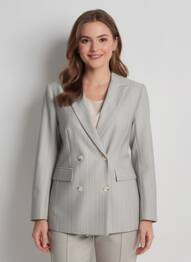 Blazer poches gris MD'M femme