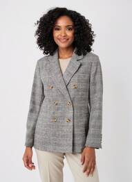 Blazer poches gris C'EST BEAU LA VIE femme