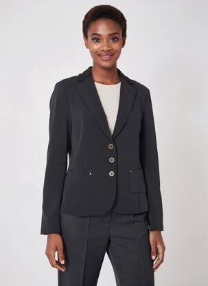 Blazer poches noir DIAMBRE femme