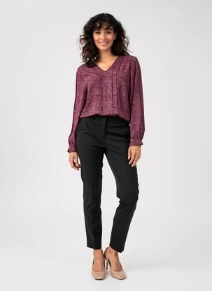 Blouse manches longues manches longues rose CISO femme