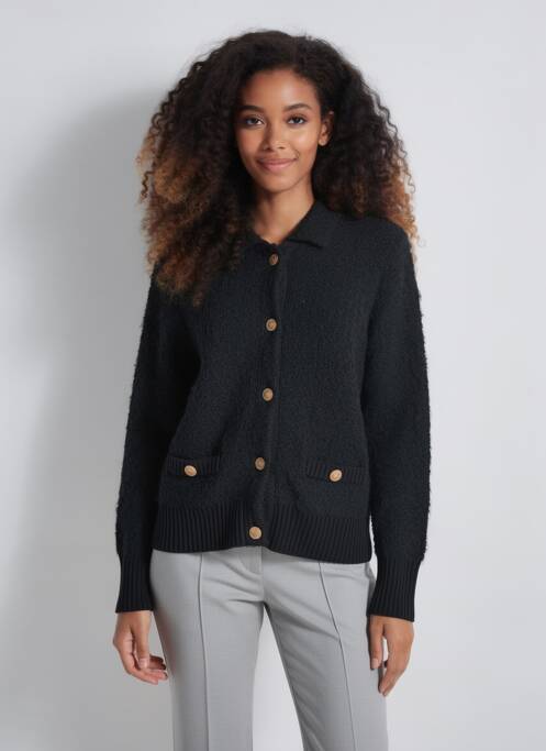 Veste casual poches noir HAJO femme