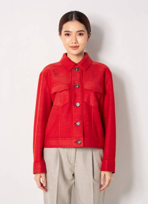 Veste casual poches rouge BARBARA LEBEK femme