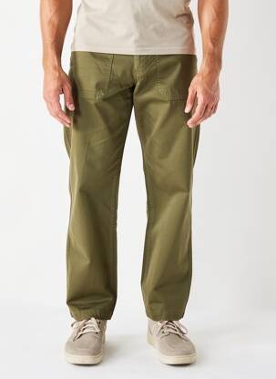 Pantalon chino poches taille normale vert DAYTONA homme