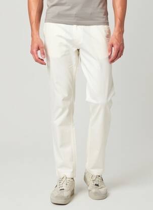 Pantalon droit coupe droite blanc DAYTONA homme