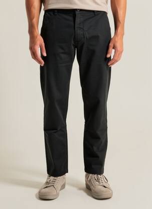 Pantalon droit coupe droite noir DAYTONA homme