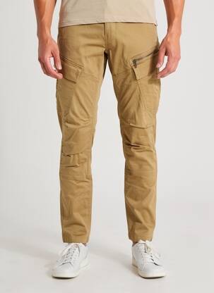 Pantalon slim stretch taille normale beige DAYTONA homme
