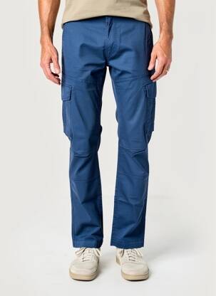 Pantalon cargo poches bleu fonce DAYTONA homme