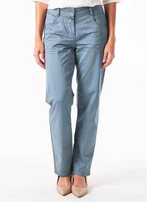 Jeans coupe slim tissage brut taille normale bleu CECIL femme