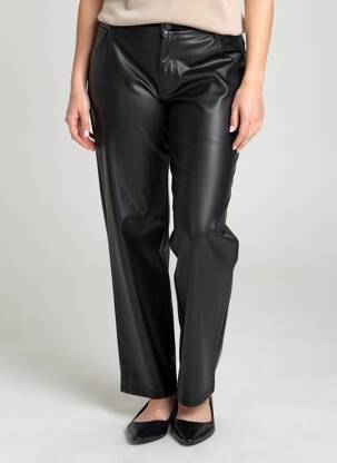 Pantalon slim stretch taille normale noir FRED SABATIER femme