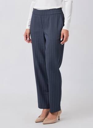 Pantalon chino tissage popeline taille normale bleu CECIL femme