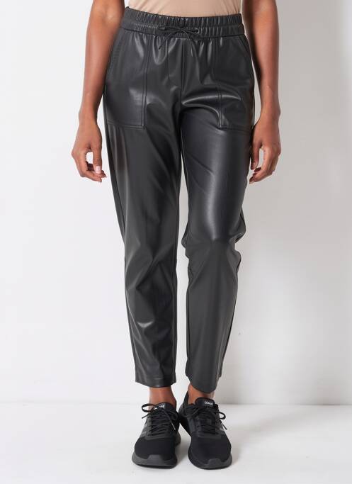 Pantalon chino taille basse taille basse noir CECIL femme