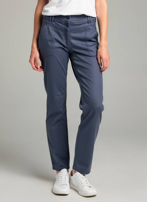Pantalon slim stretch taille normale bleu CECIL femme