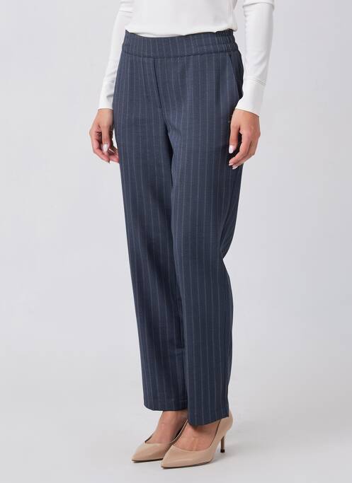 Pantalon chino tissage popeline taille normale bleu CECIL femme