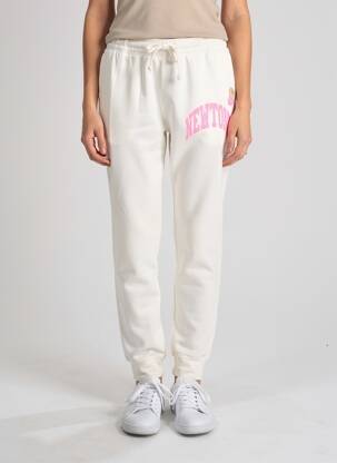 Jogging poches blanc NEWTONE femme