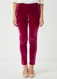 Legging taille élastique rose GOLDA femme
