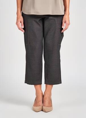 Pantacourt coupe droite taille normale gris QUATTRO femme
