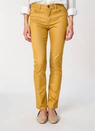 Pantalon slim stretch taille normale jaune LEE COOPER femme