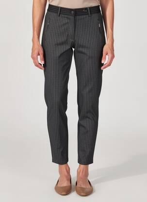 Pantalon slim stretch taille normale noir PAZ TORRAS femme